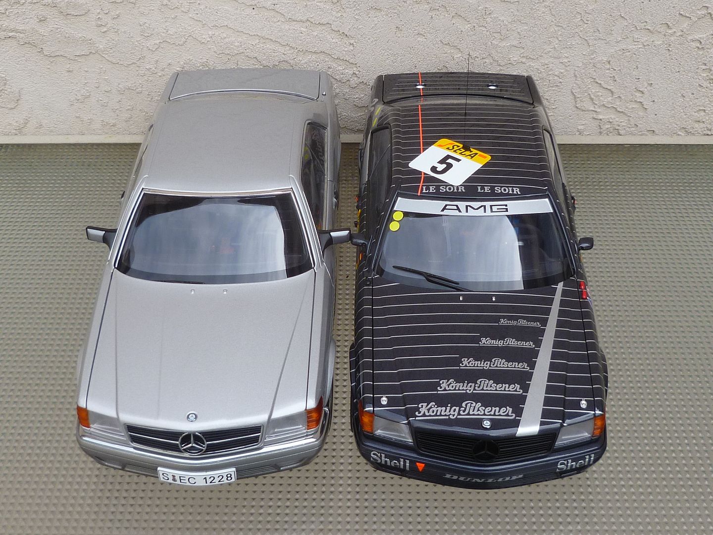 AUTOart 1/18 – Mercedes 500 SEC AMG #5 – 24 Heures Spa 1988 – Heyer / Mertes / Wess